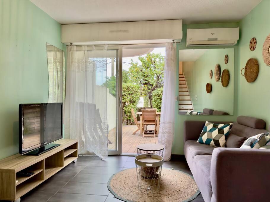 Maison Au Calme 2 Chambres Terrasse Clim Parking Gratuit Montpellier Luaran gambar